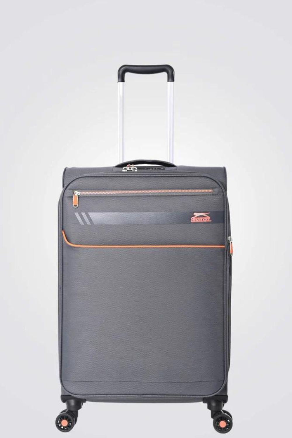 מזוודה מבד גדולה 28" דגם BARCELONA בצבע אפור