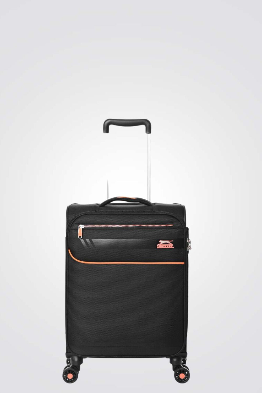 מזוודה טרולי עלייה למטוס ''18.5 דגם BARCELONA בצבע שחור