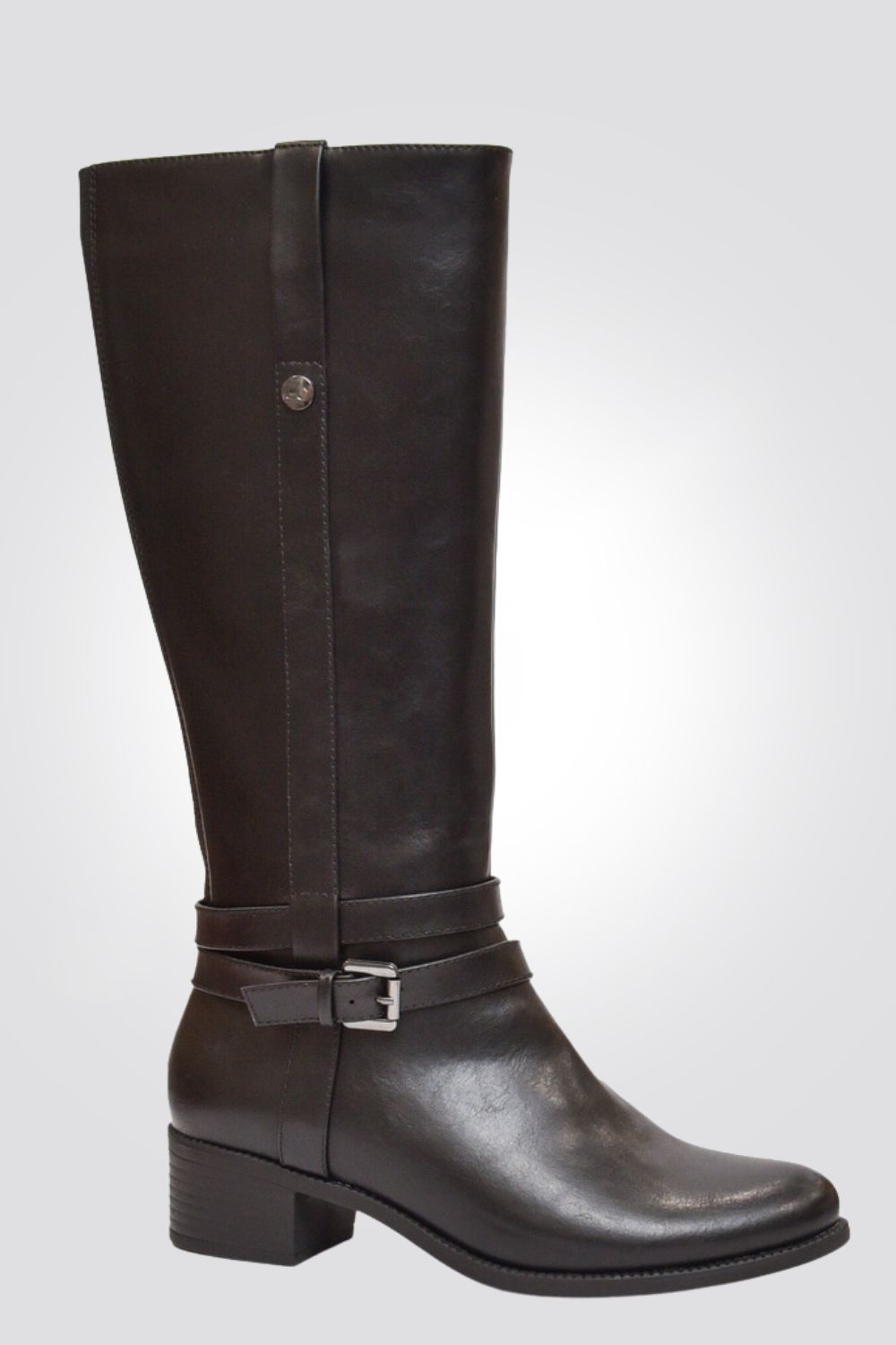 מגף נשים גבוה שחור