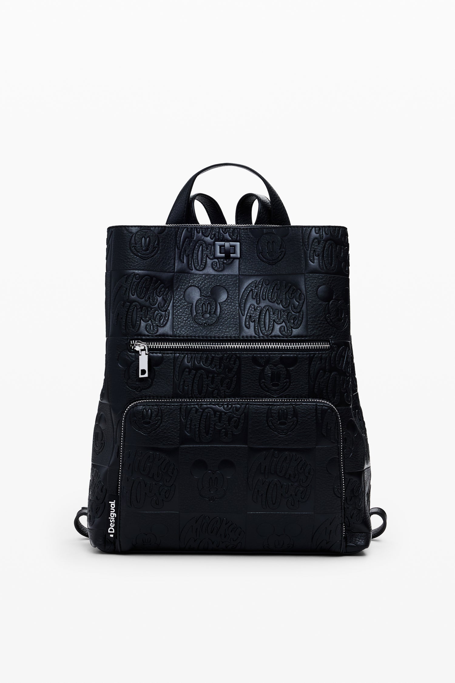 תיק גב מיקי מאוס בצבע שחור | DESIGUAL