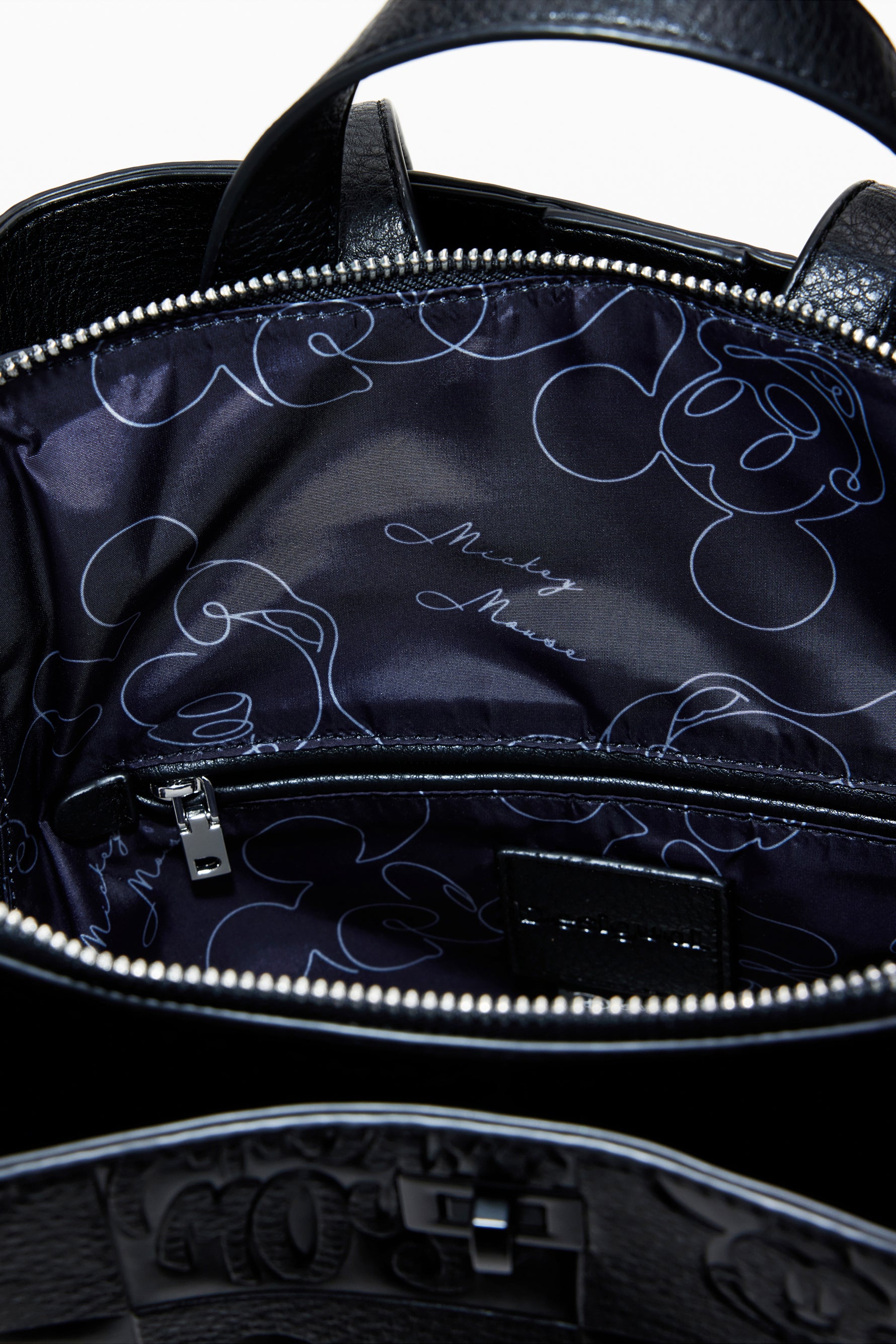 תיק גב מיקי מאוס בצבע שחור | DESIGUAL