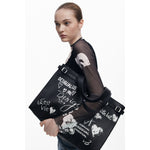 תיק כתף בצבע שחור | דזיגוואל