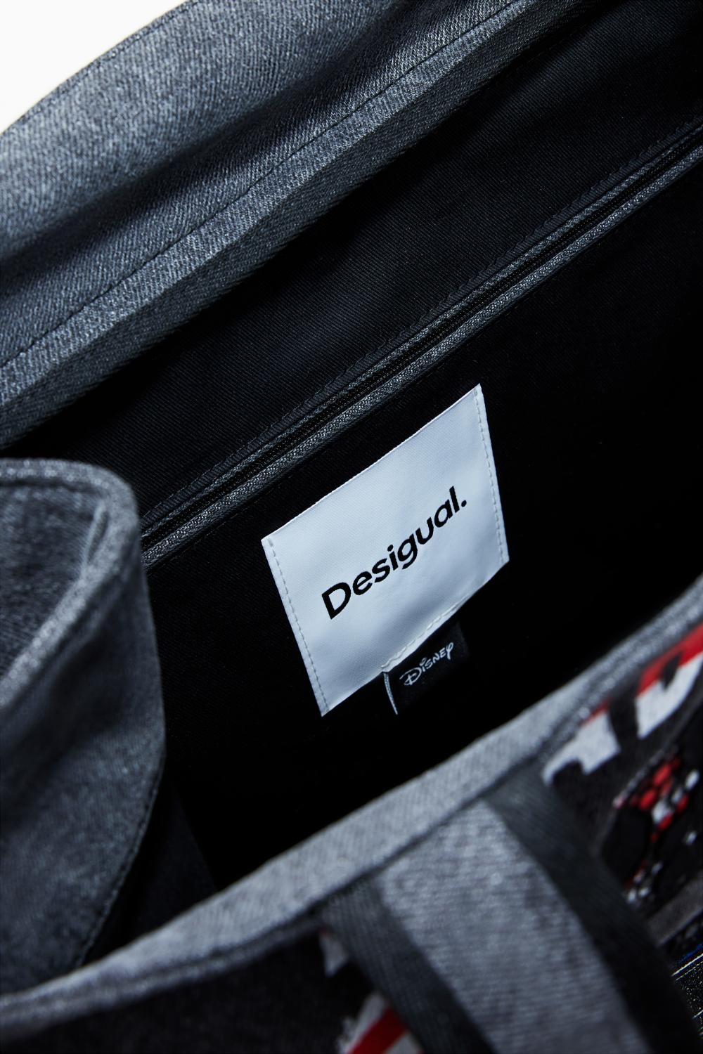 תיק טוט גדול מרווח בצבע שחור | דזיגוואל