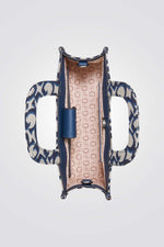 תיק צד מיני לנשים בצבע כחול