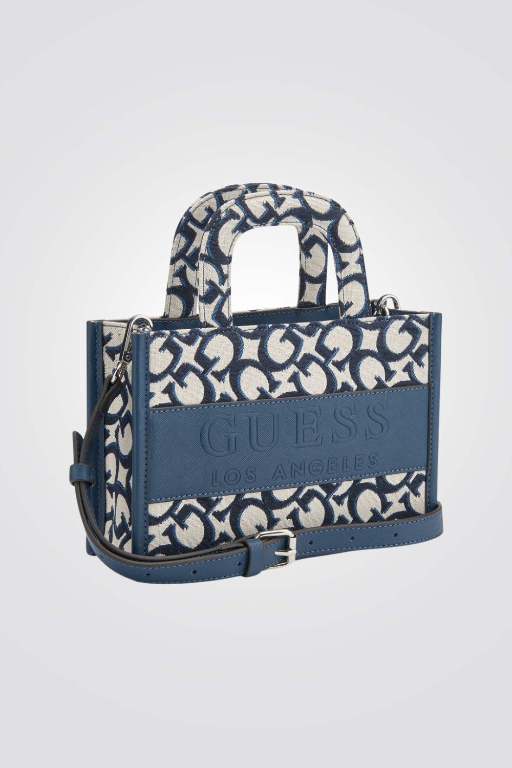 תיק צד מיני לנשים בצבע כחול