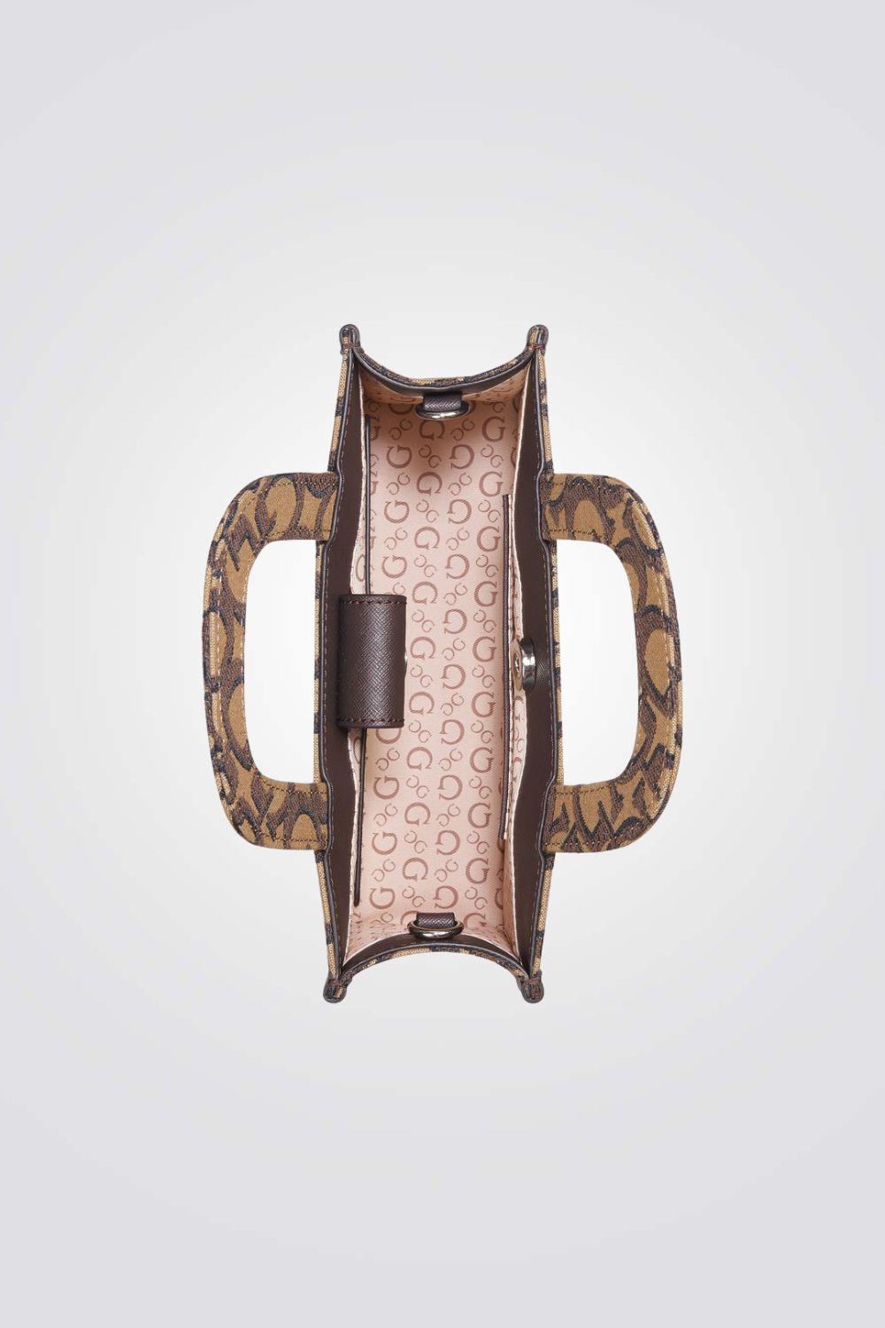 תיק צד מיני לנשים בצבע חום