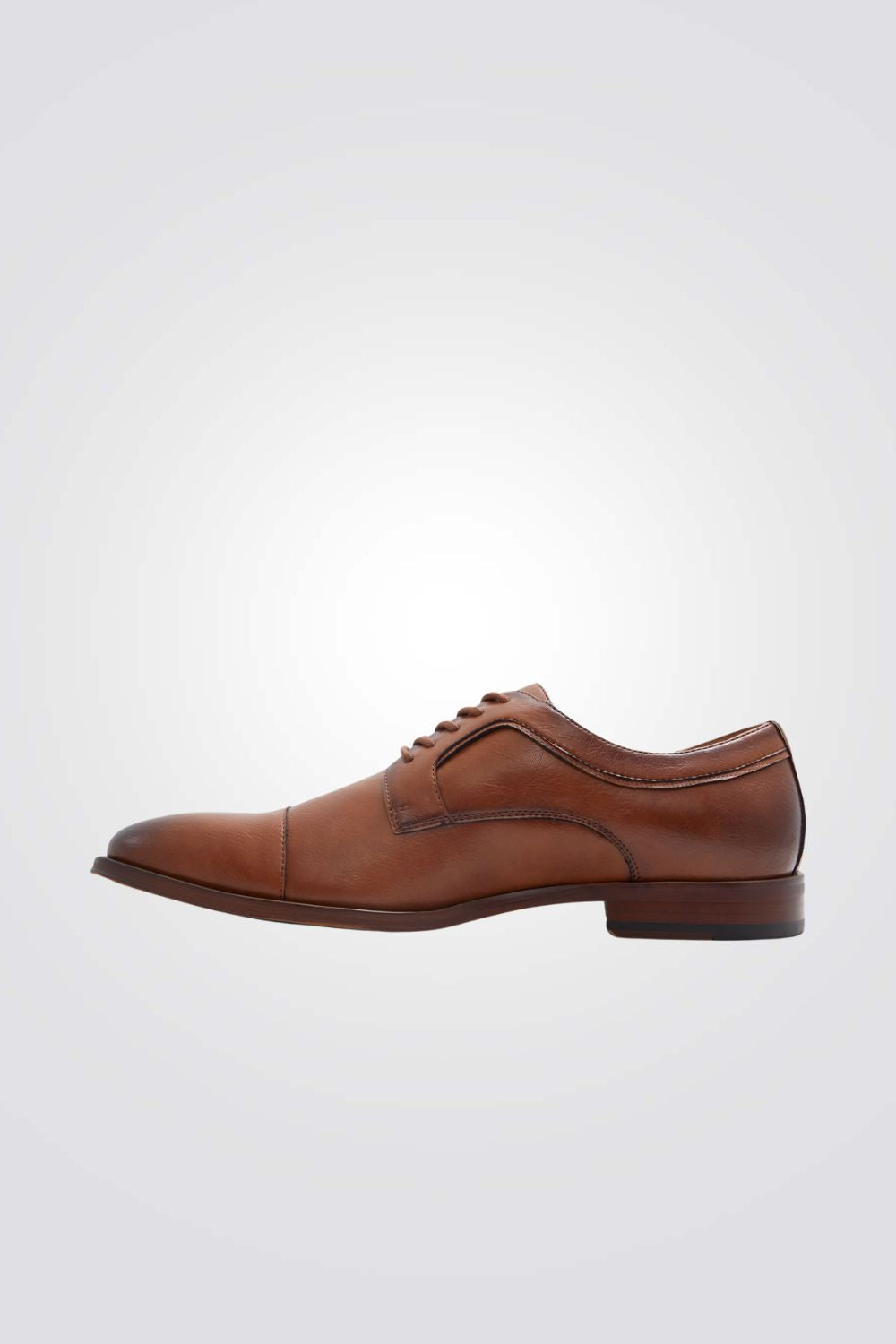 נעליים אלגנטיות דמוי עור לגברים בצבע חום