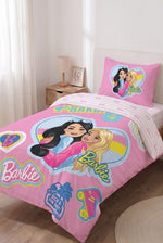 סט מצעים מיטה וחצי 120/200 ס"מ Barbie | רד צ'ילי