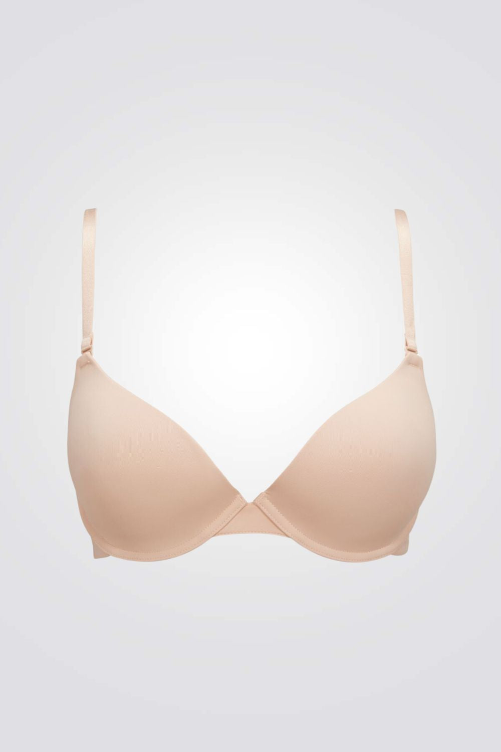 חזיית טי מרופדת בצבע ניוד