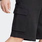 מכנסיים קצרים לגברים ESSENTIALS FRENCH TERRY CARGO בצבע שחור - 5