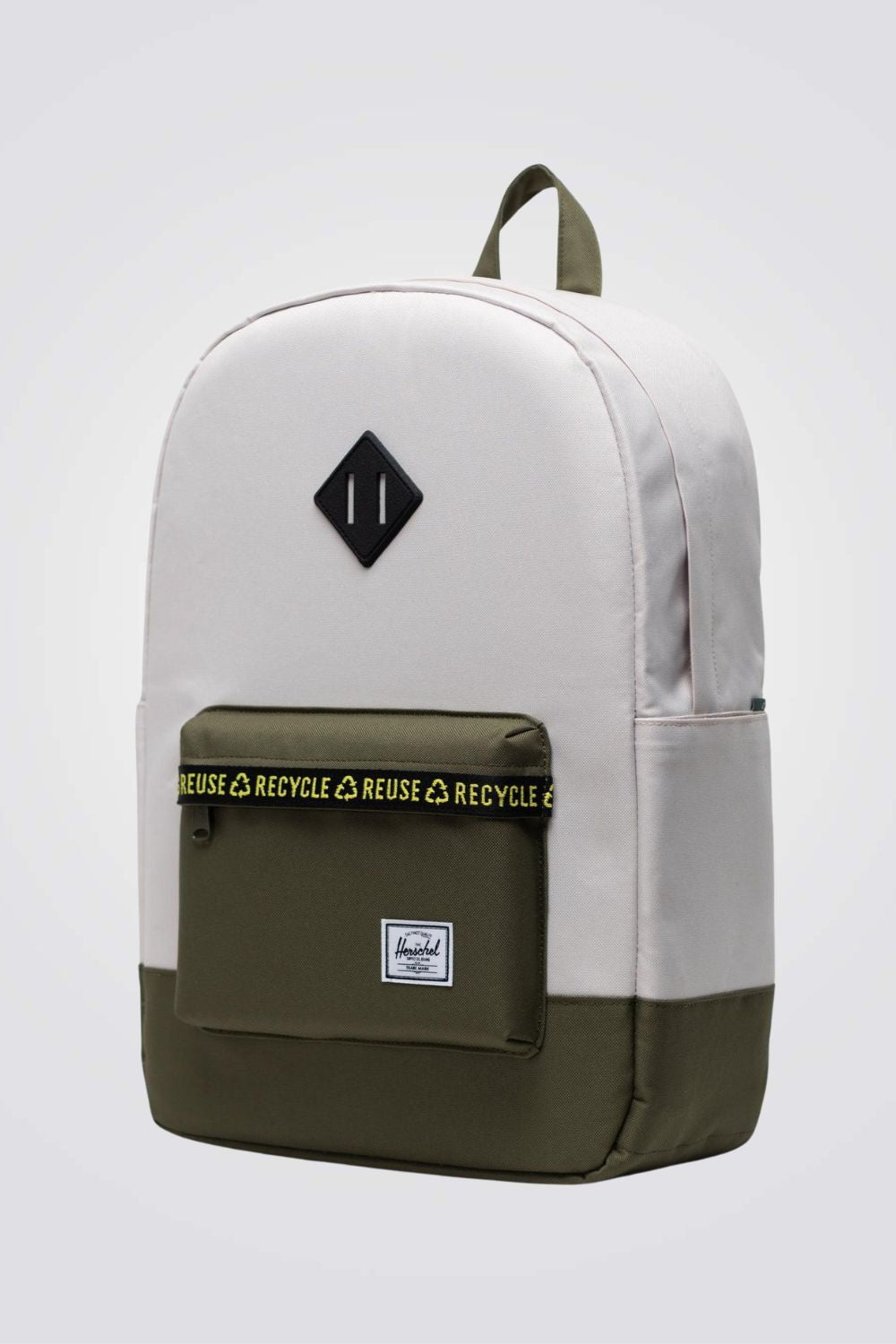 HERSCHEL - תיק HERITAGE קרם-ירוק זית - MASHBIR//365