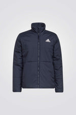 מעיל מרופד בצבע נייבי