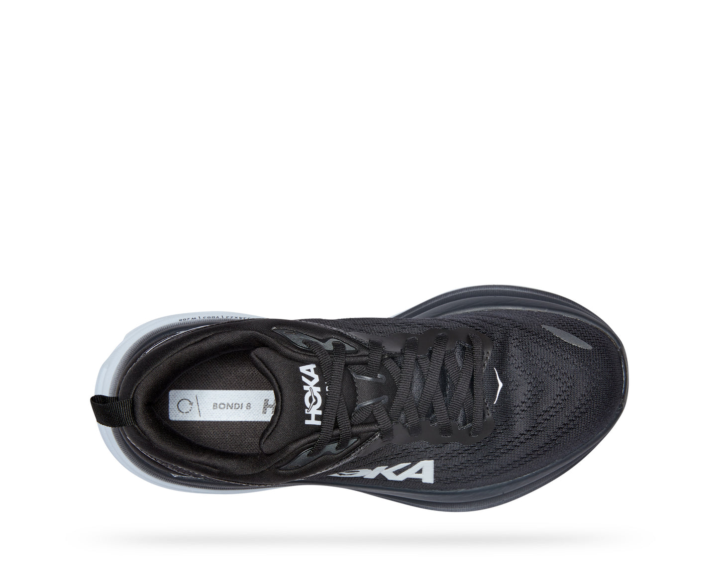 נעלי ספורט לגברים Bondi 8 בצבע שחור ולבן