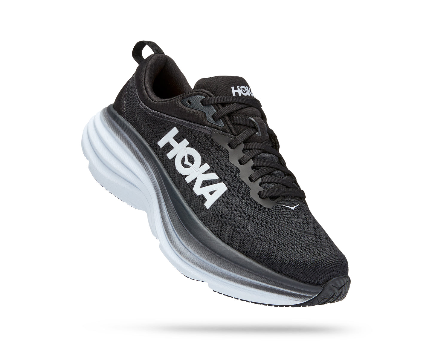נעלי ספורט לנשים BONDI 8 בצבע שחור ולבן