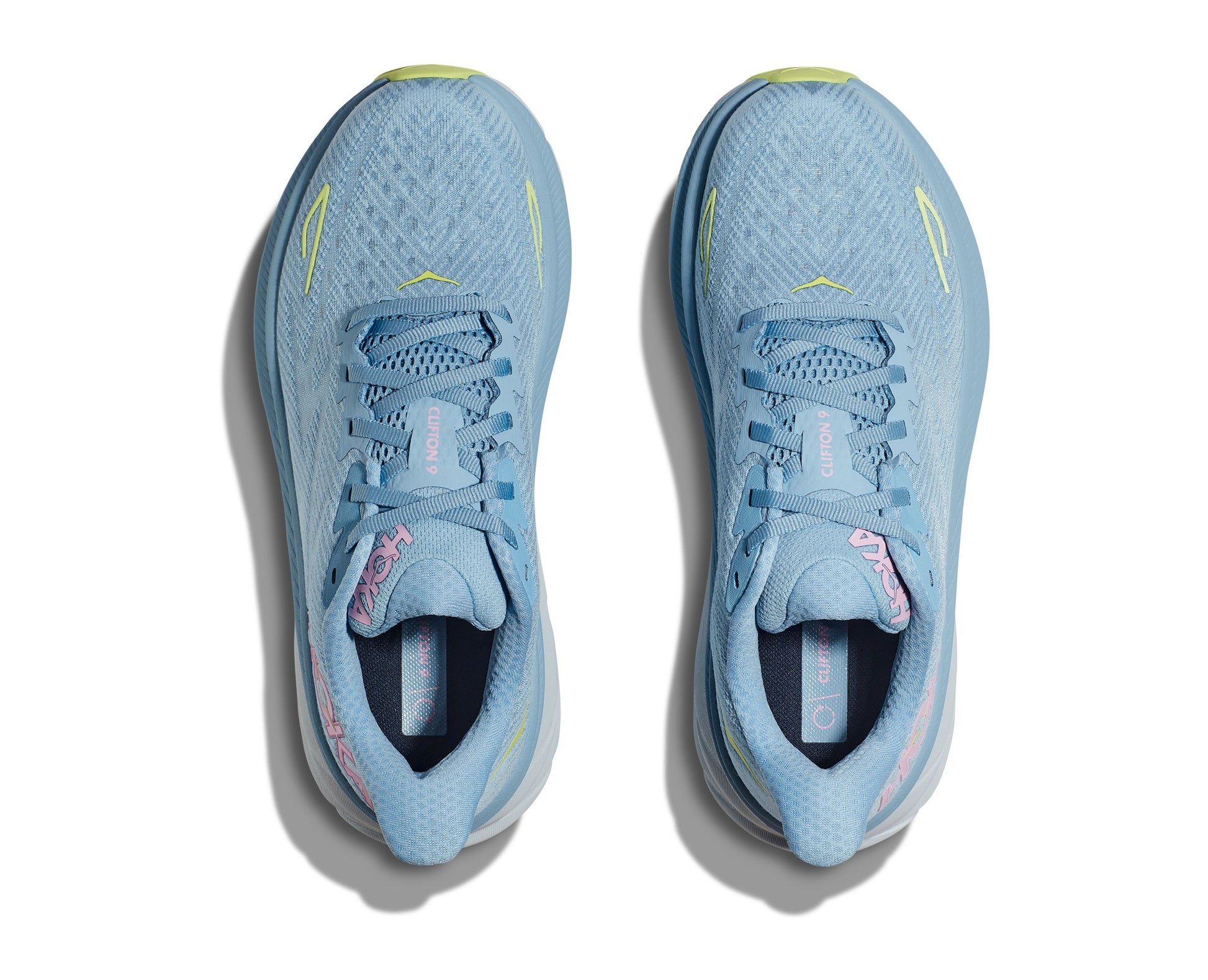 נעלי ספורט לנשים CLIFTON 9 WIDE DUSK בצבע תכלת וורוד
