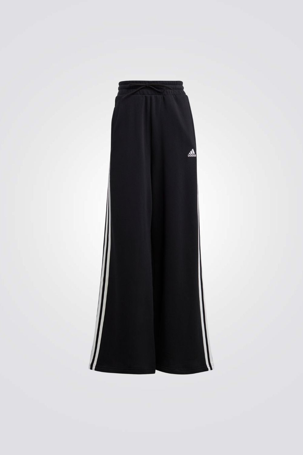 מכנסיים ארוכים French Terry Wide  בצבע שחור