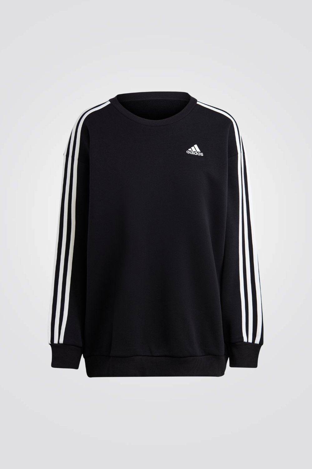 סווטשירט אוברסייז Essentials Fleece בצבע שחור