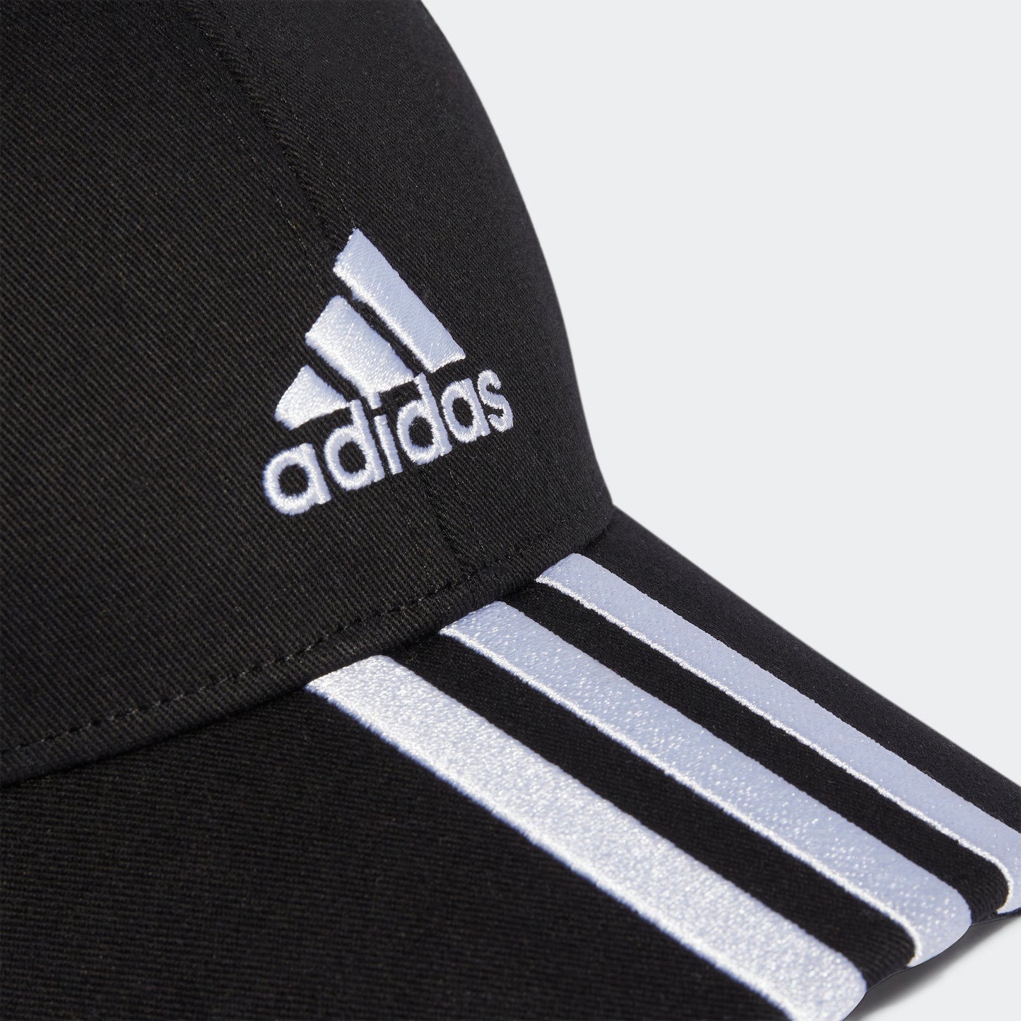 כובע 3-STRIPES בצבע שחור ולבן