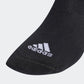 מארז שלישיית גרביים לגברים STRIPES CUSHIONED SPORTSWEAR MID-CUT בצבע שחור ולבן - 3