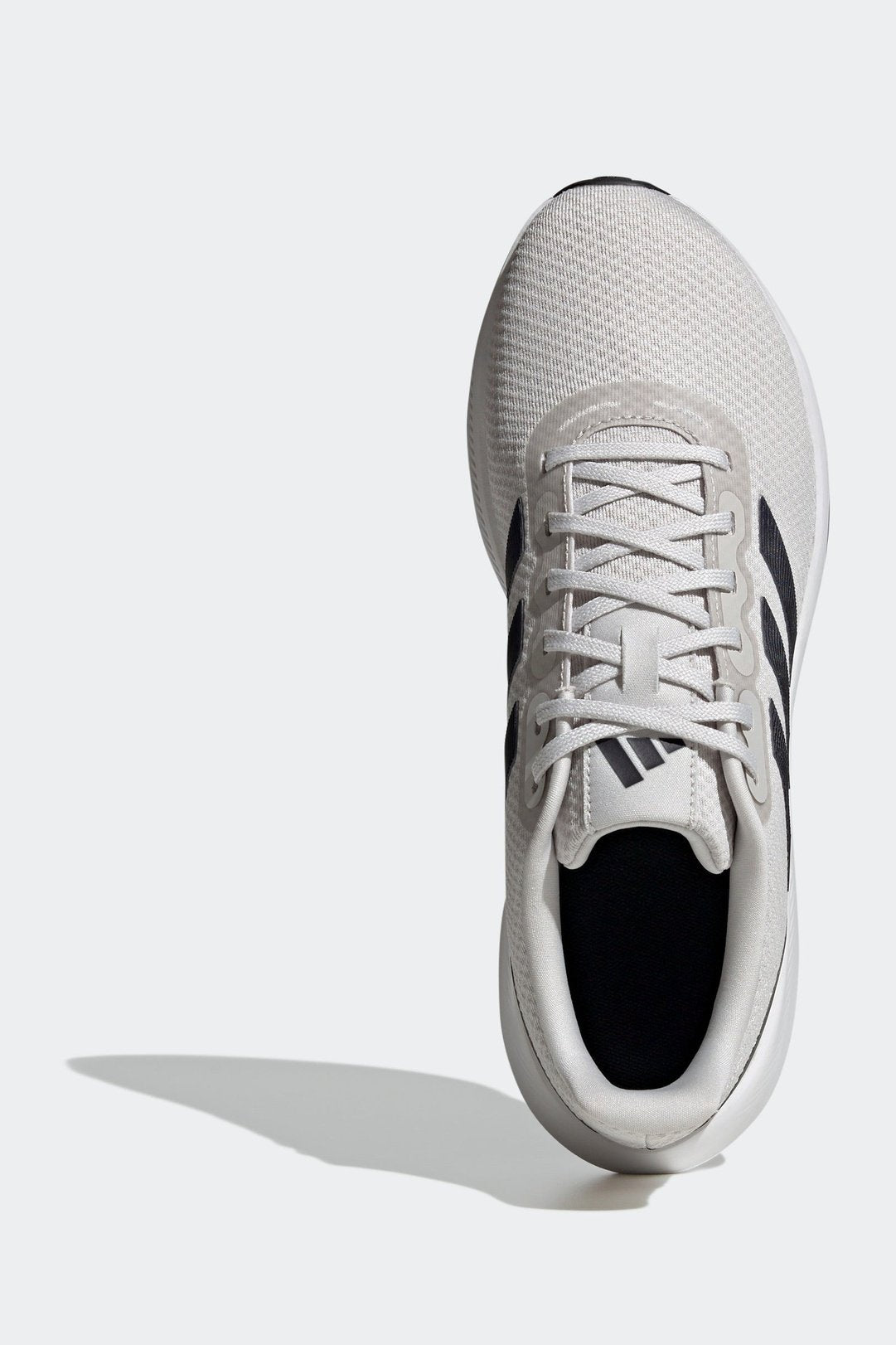 נעלי ספורט לגברים RUNFALCON 3.0 בצבע אפור לבן ושחור