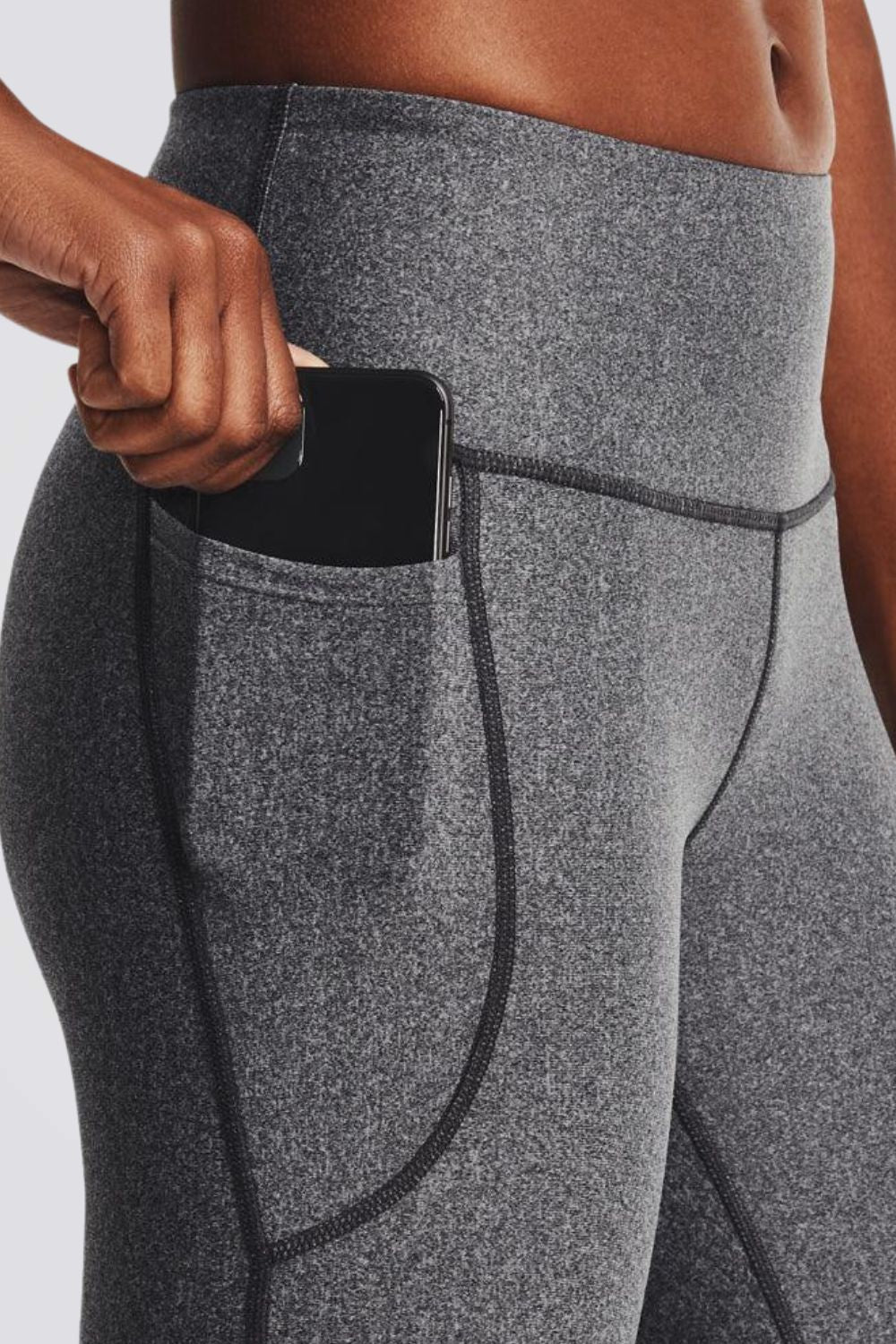 טייץ 7/8 No-Slip Waistband אפור