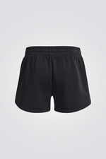 מכנסיים קצרים לנשים SS23 Rival Fleece בצבע שחור