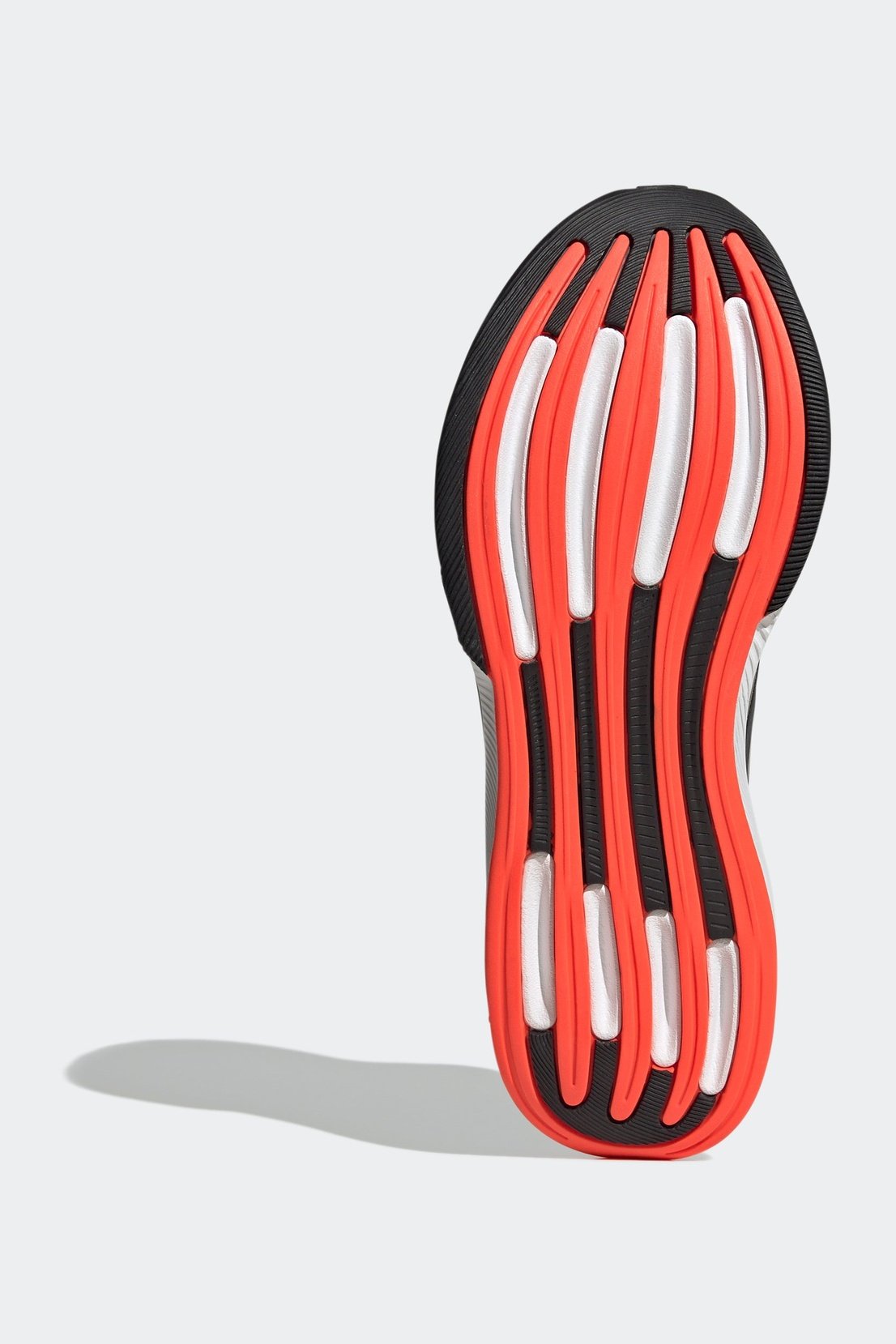 נעלי ספורט לגברים RESPONSE SUPER בצבע אפור כהה ואדום