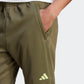 מכנסיים ארוכים לגברים  ESSENTIALS SEASONAL בצבע ירוק זית - 4
