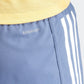 מכנסיים קצרים לגברים OWN THE RUN 3-STRIPES 2-IN-1 בצבע כחול ולבן - 4