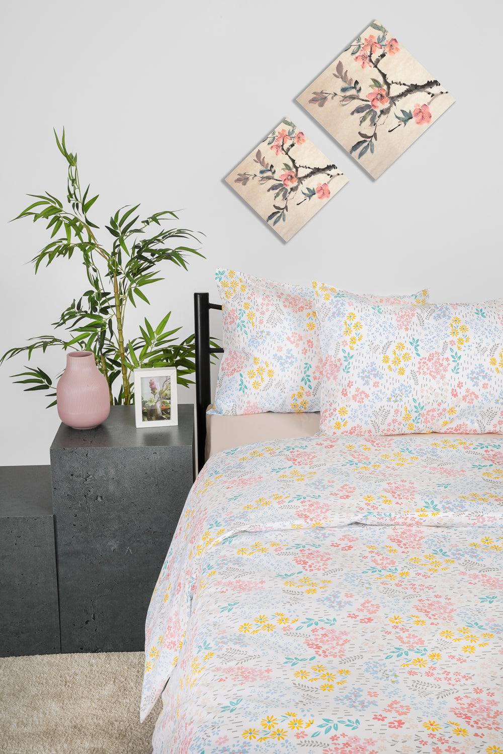 סט מצעים יחיד 90/200 ס"מ דגם קסם