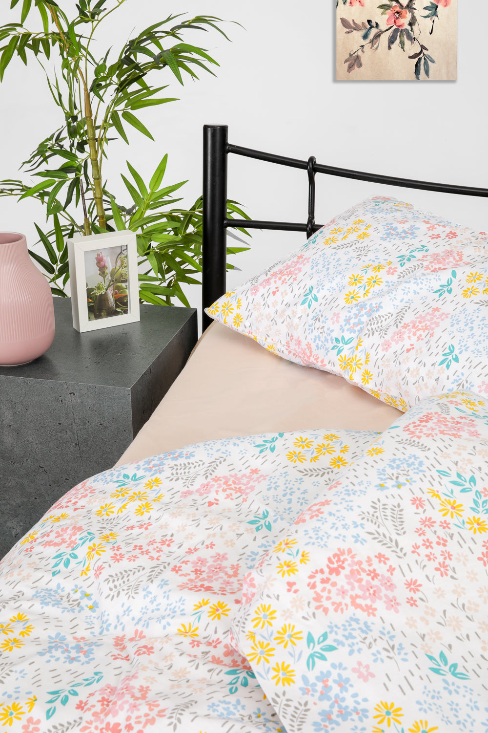 סט מצעים זוגי רחב 180/200 ס"מ דגם קסם