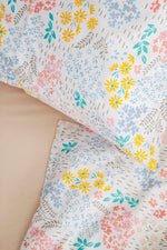 סט מצעים זוגי 160/200 ס"מ דגם קסם 100% כותנה