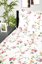 סט מצעים יחיד רחב 120/200 ס"מ דגם קמילה 100% כותנה