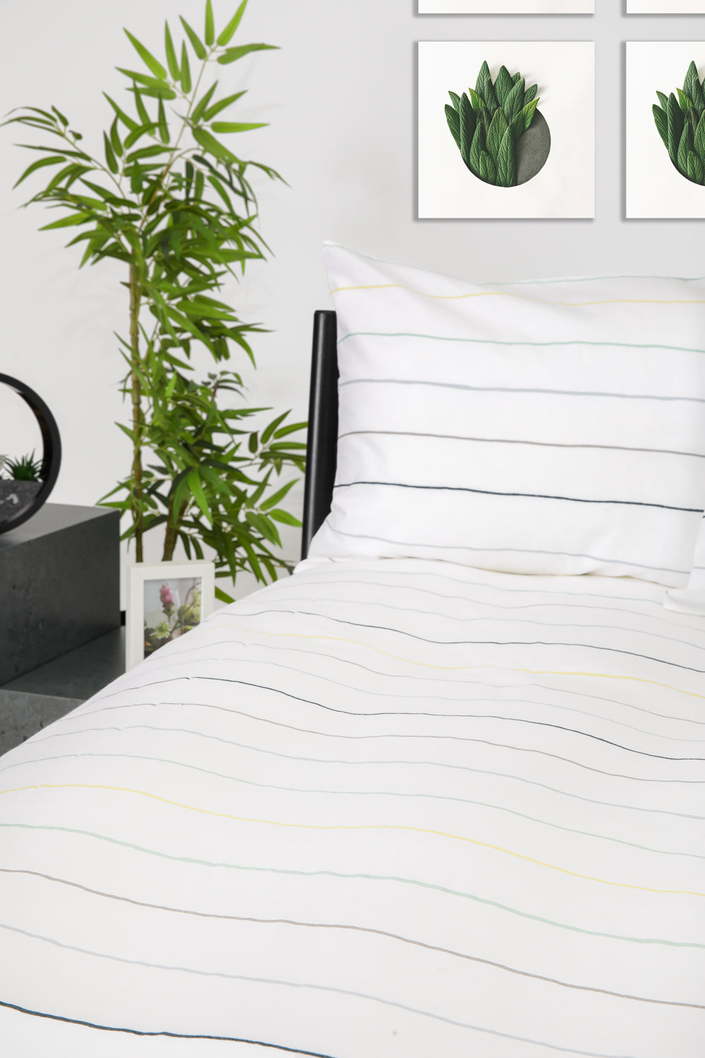 סט מצעים יחיד 90/200 ס"מ כותנה דגם נדב