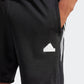 מכנסיים קצרים לגברים TIRO בצבע שחור ולבן - 5