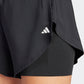 מכנסיים קצרים לנשים DESIGNED FOR TRAINING 2-IN-1  בצבע שחור - 4