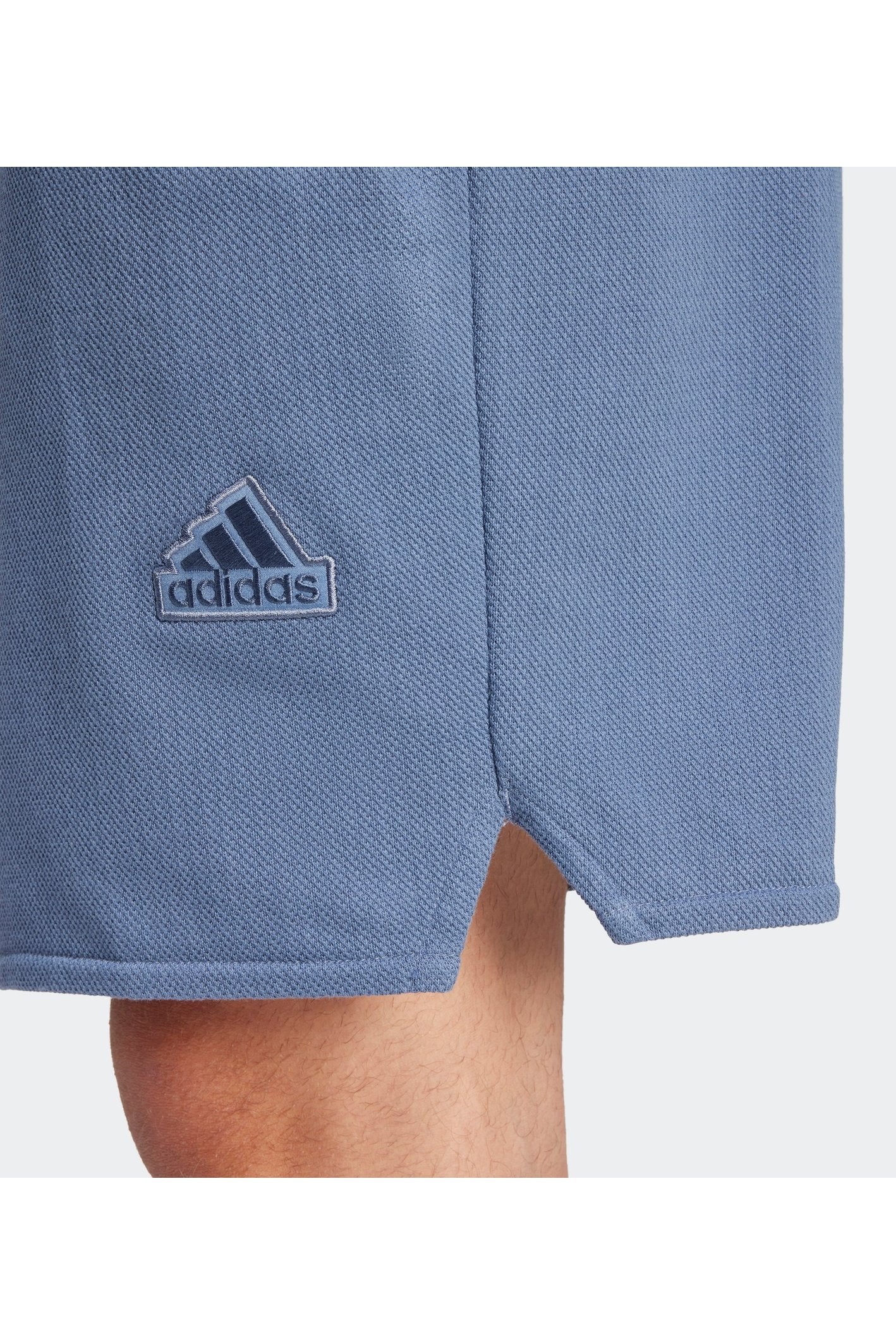 מכנסיים קצרים לגברים LOUNGE PIQUÉ TERRY בצבע כחול בהיר