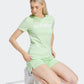 מכנסיים קצרים לנשים LIN FT בצבע ירוק בהיר - 3