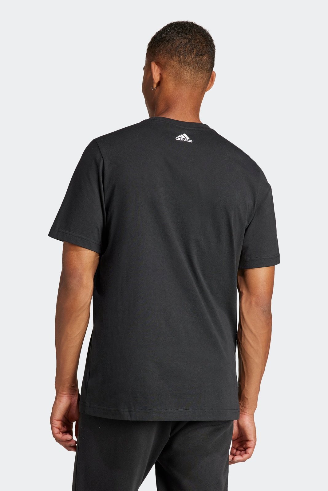 טישירט לגברים TIRO בצבע שחור