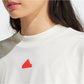 טישירט לנשים FUTURE ICONS 3-STRIPES בצבע לבן ואדום - 3
