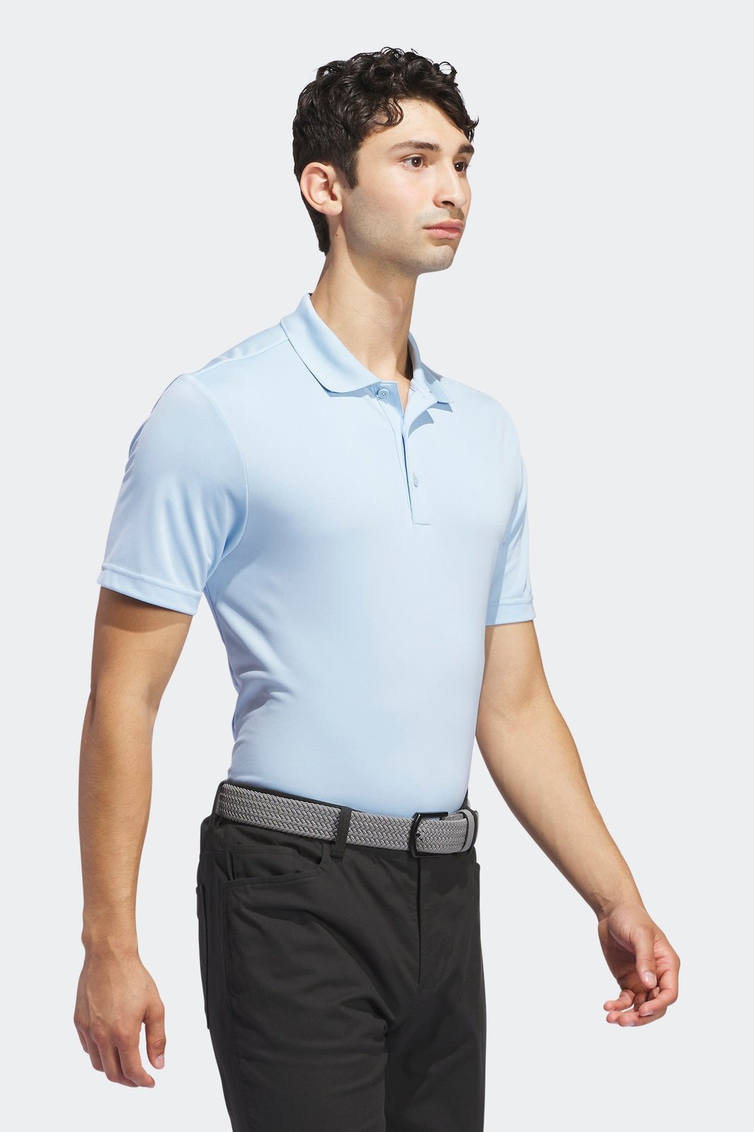חולצת פולו לגברים GOLF PERFORMANCE POLO SHIRT בצבע תכלת