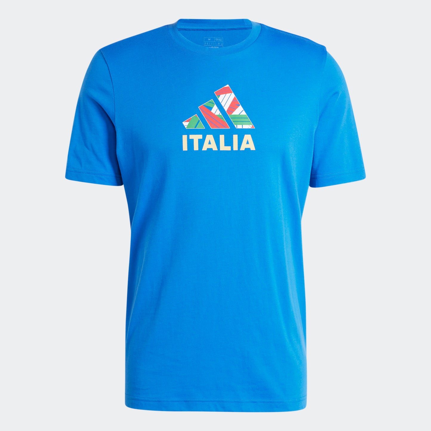 טישירט לגברים ITALY FOOTBALL FAN GRAPHIC בצבע כחול