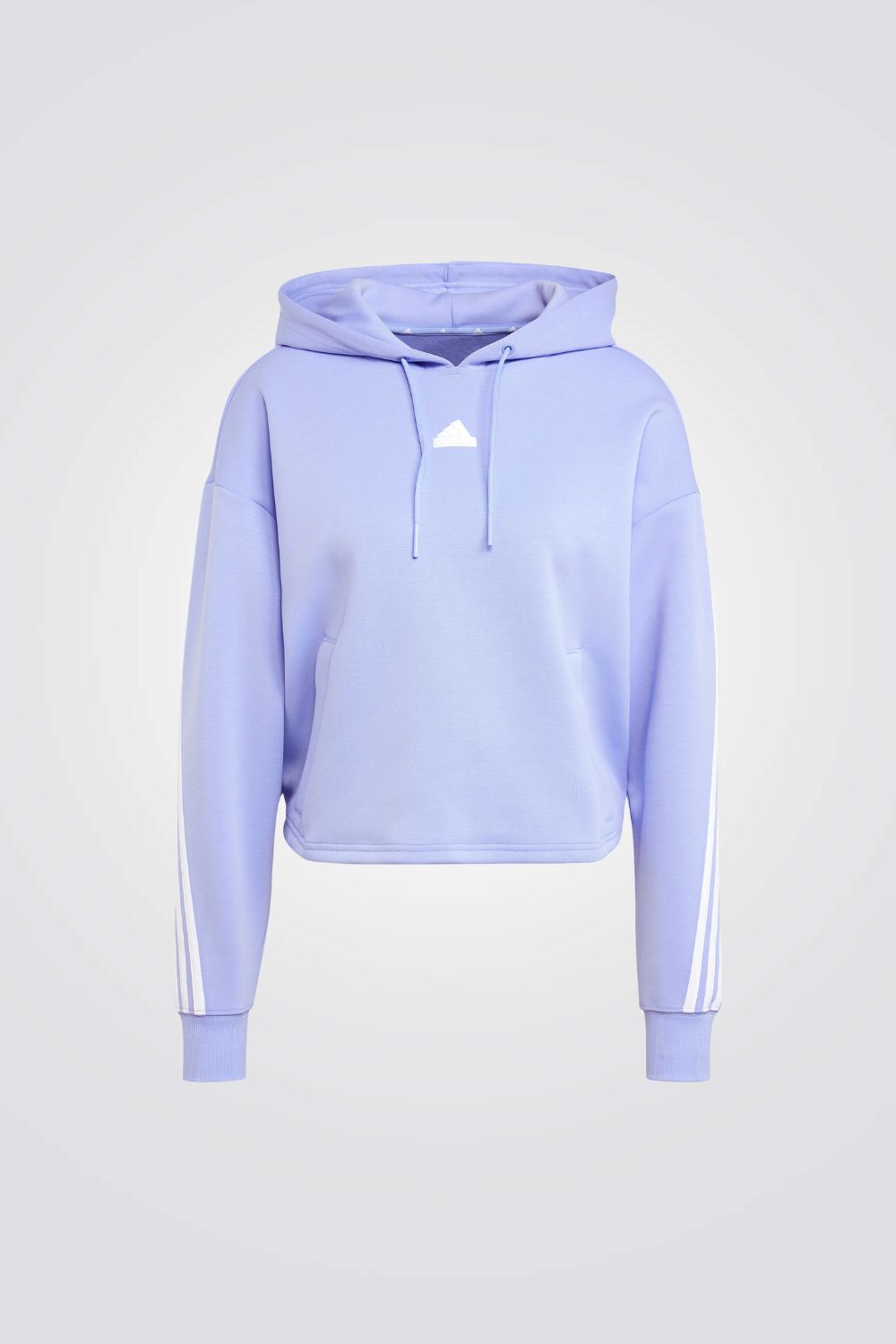 סווטשירט קפוצ'ון Future Icons בצבע כחול בהיר