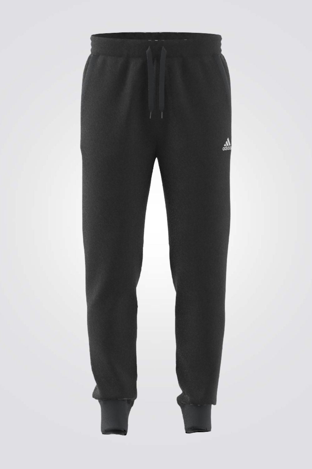 מכנסיים Seasonal Essentials בצבע שחור מלאנז'