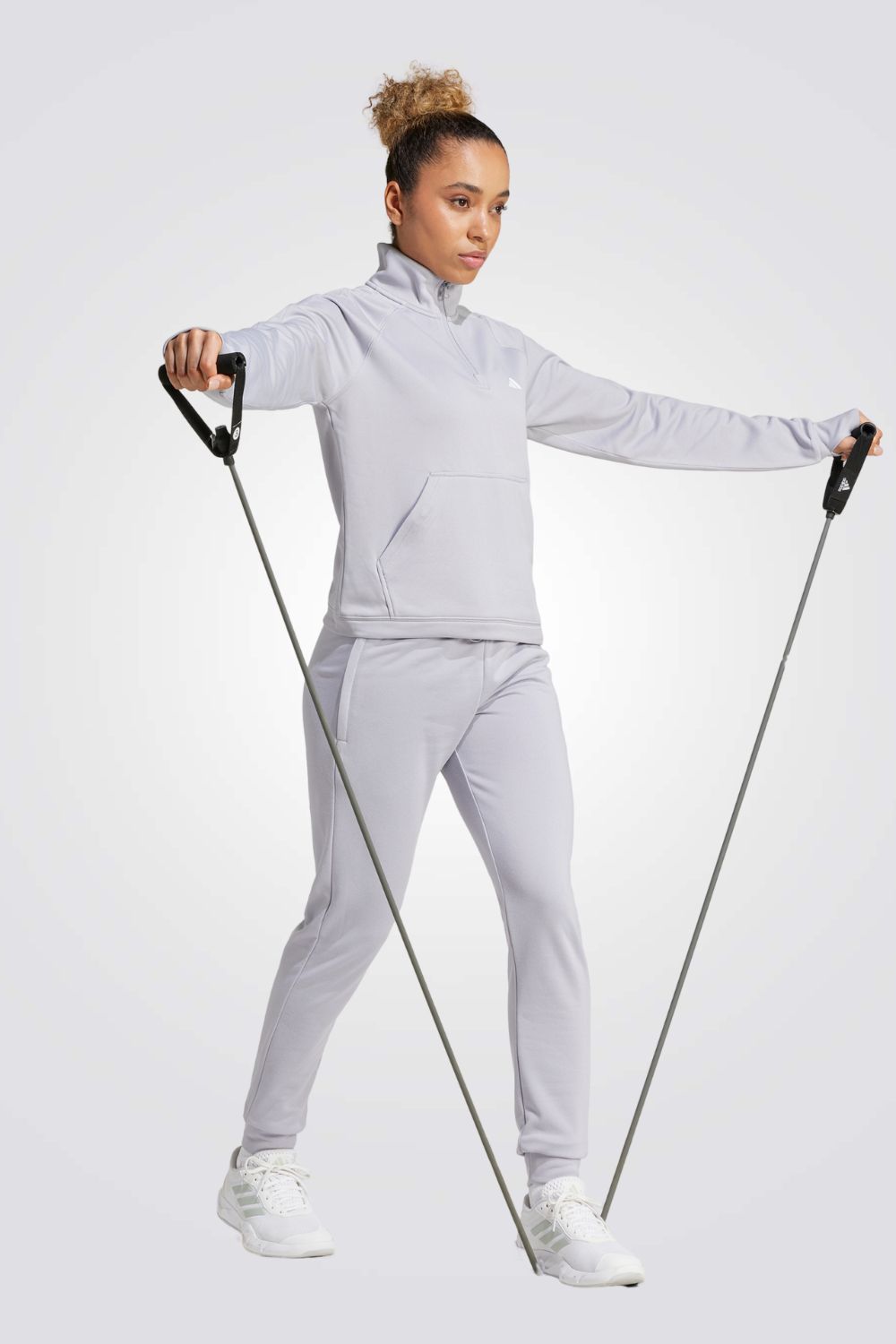 מכנסיים ארוכים AEROREADY בצבע אפור