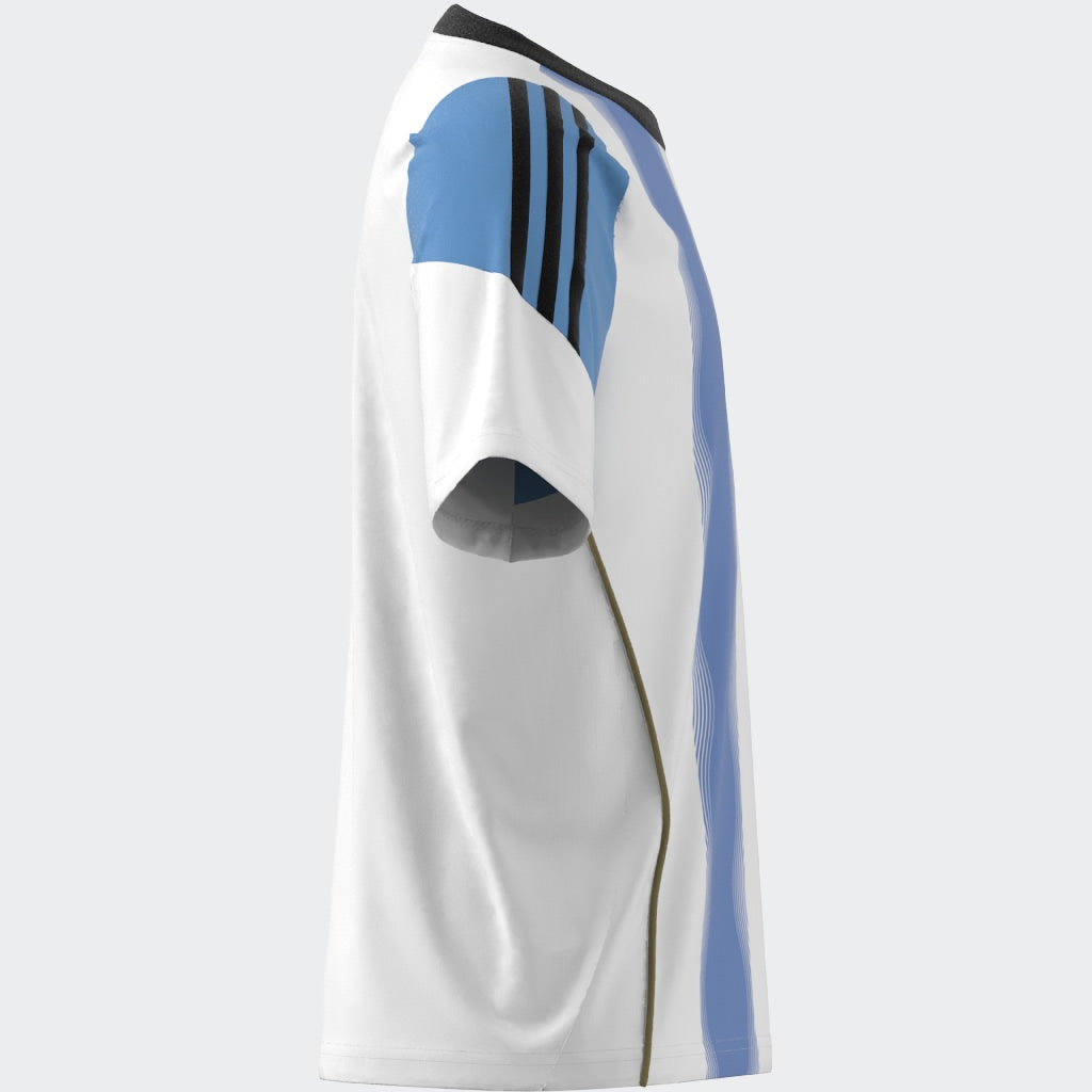 טישירט לילדים MESSI TRAINING JERSEY בצבע לבן ותכלת