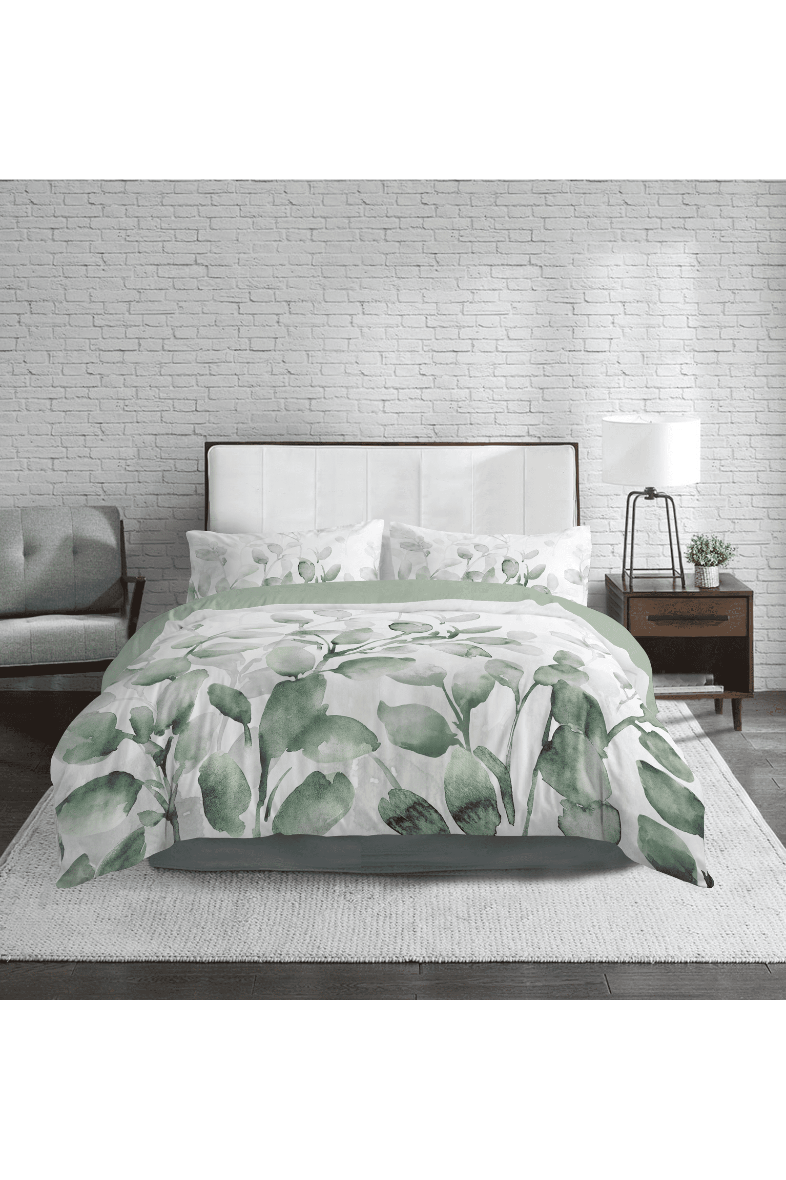 סט מצעים 5 חלקים  דגם LEAVES