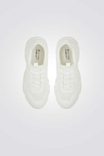 סניקרס צ'אנקי לגברים בצבע לבן