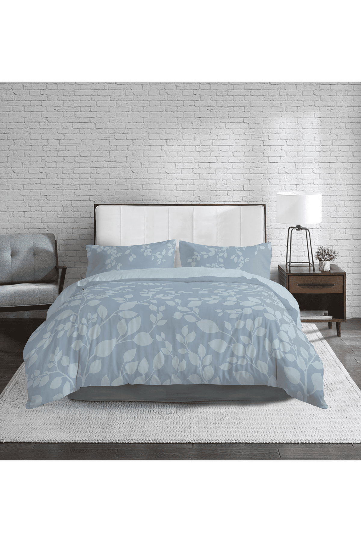 סט מצעים יחיד 90/200 ס"מ דגם SKY LEAVES