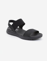 סנדלי ריקי לנשים בצבע שחור - MASHBIR//365